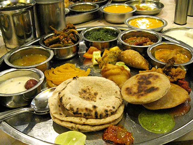 The Delicious And Colorful Gujarati Thali
