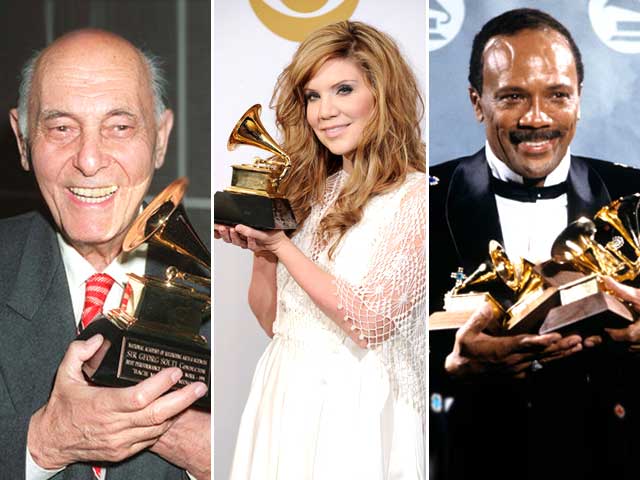 Artists with The Highest Number of Grammys