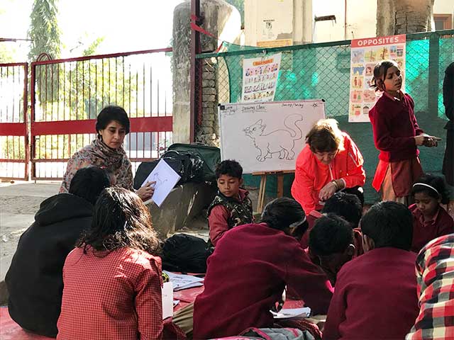 Richa Prasant Is Helping Children To Go To School In A Way None Imagined