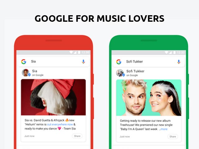 Get Updates From Your Favourite Musicians Now Just By Googling Them