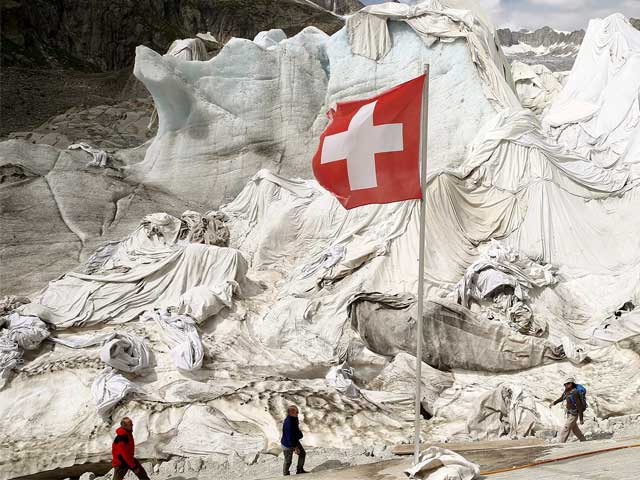 Guess What The Swiss Are Doing To Protect Their Glaciers?