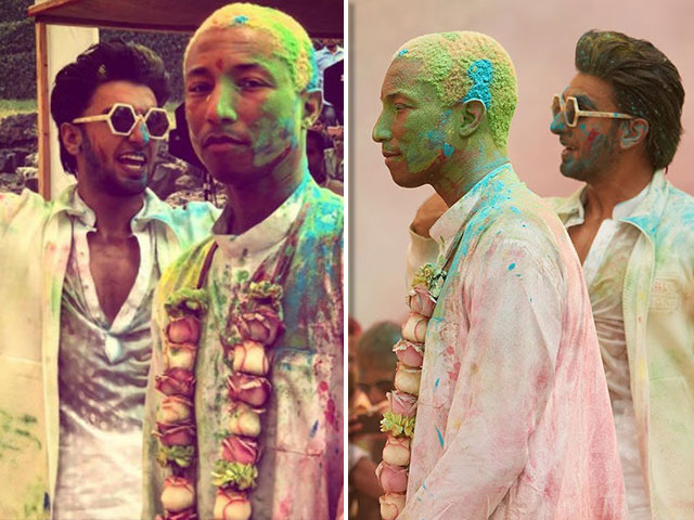 Guess Who Was Ranveer Singh's Guest At His Holi Party This Year?