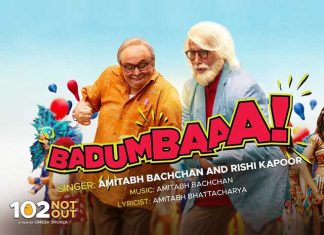 Big B And Rishi Kapoor Sing The Badumbaaa Song From 102 Not Out