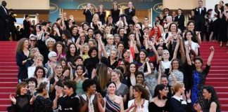 82 Women Protest Against Gender Inequality At The Cannes Film Festival