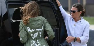 What Did Melanie Trump Mean By Her Jacket?