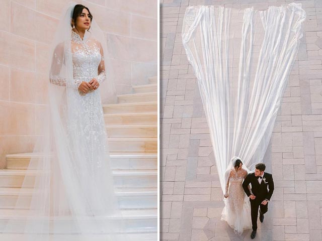 Ralph Lauren shares the sweet detail you might have missed from Priyanka  Chopra's wedding dress