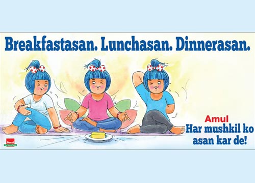 The Amul girl is back with her wit and adorable sense of humor!